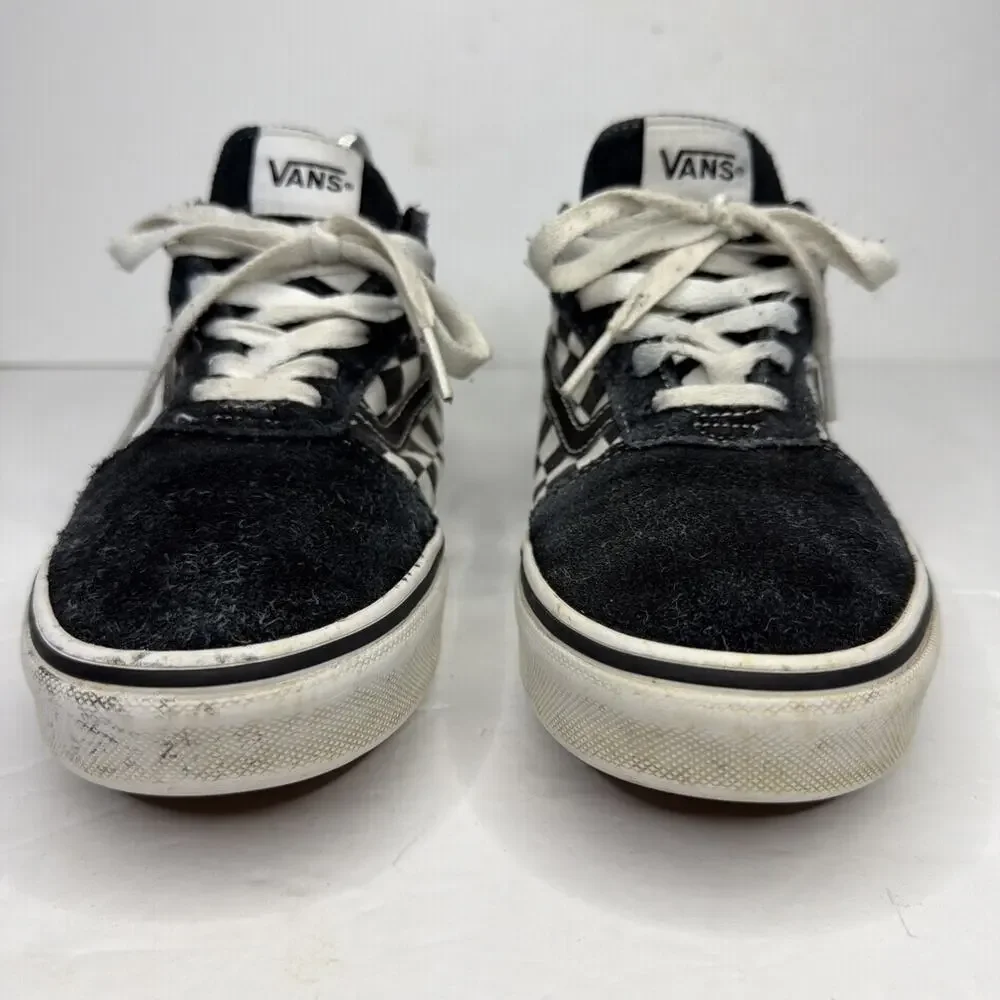 Vans Sneakers Youth 6.5 Old Skool Checkerboard Black White Skateboard Shoes